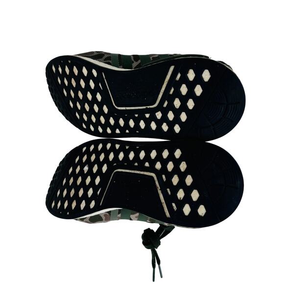Adidas NMD R1 Boost Running Shoes Duck Camo‎ Sesame Green D96617 Mens Size 8 main image 6